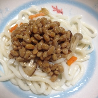 冷やし納豆うどん☆幼児食